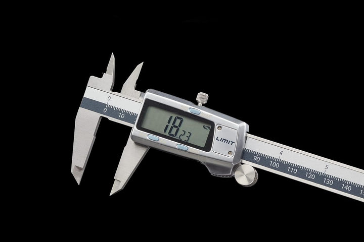 limit-pied Schieblehre Digital 150 mm mit Triple Lesung