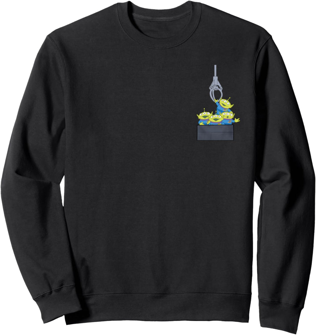 Disney Pixar Toy Story Aliens Claw Machine Pocket Sweatshirt