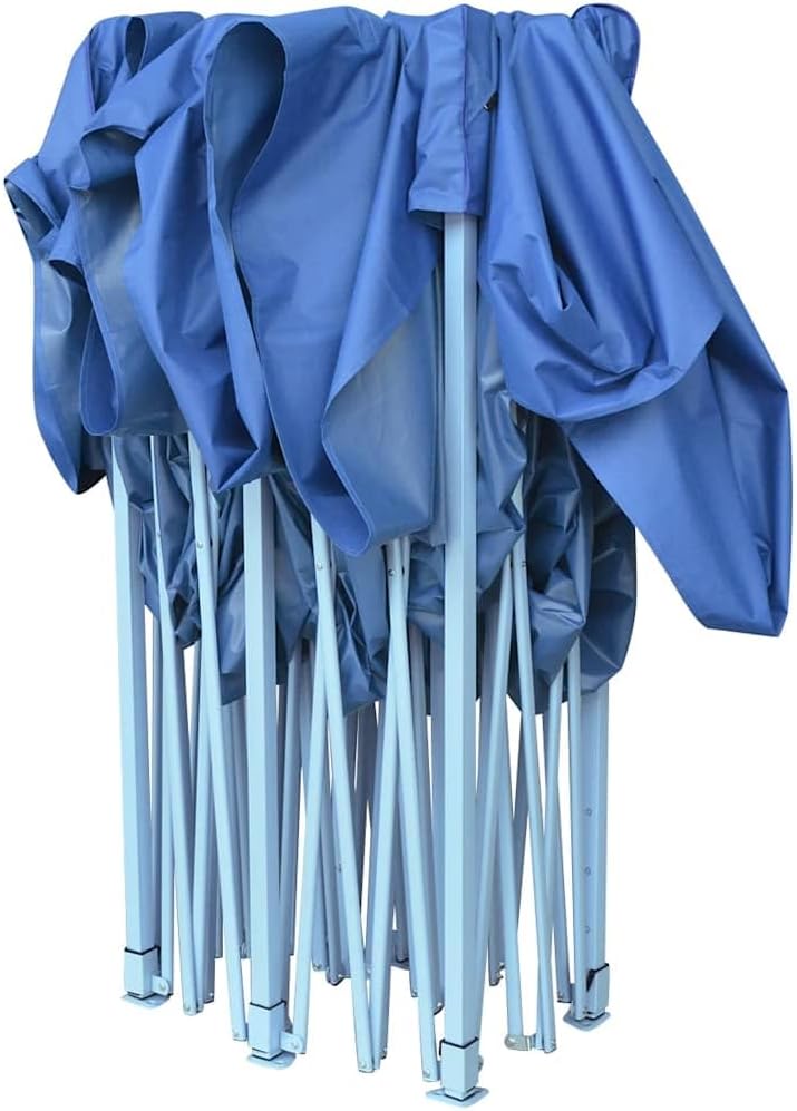 vidaXL Falt Pavillon 3x6 m Blau Partyzelt Festzelt Gartenzelt Pavillion Zelt One size Blau, One size