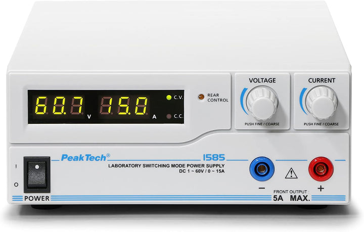DC P 1585 Schaltnetzgerät ~ 1-60V / 0-15A ~ programmierbar mit USB-Schnittstelle