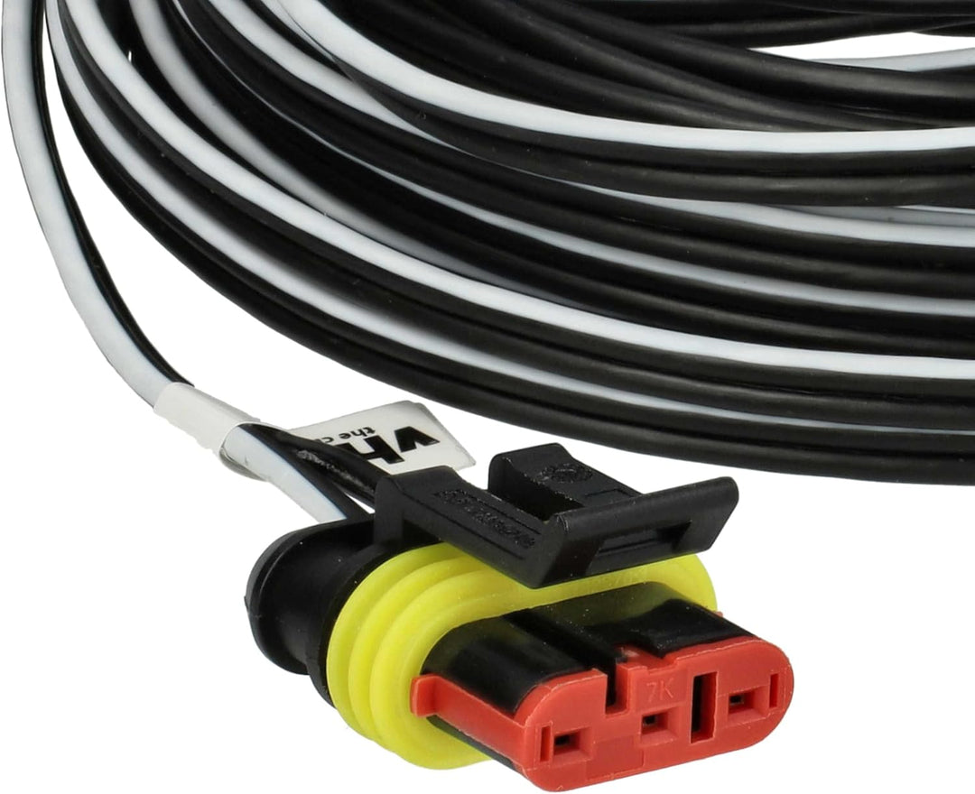 vhbw Niederspannungs-Kabel kompatibel mit Flymo 1200R Mähroboter - Transformator Kabel, 10 m
