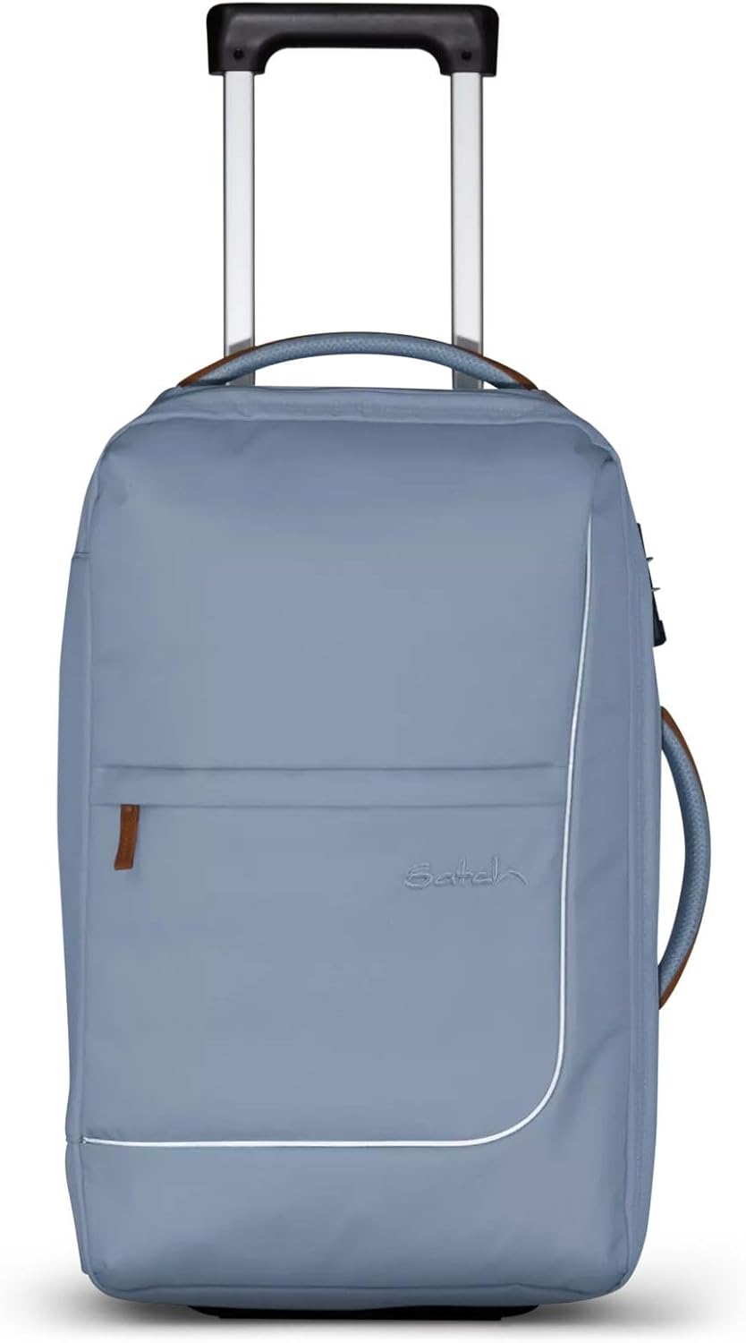 satch Flow S Trolley Koffer Handgepäck 35 l 54x32x23 cm oder Koffer gross 55 l 65x37x29 cm, inkl. Wä
