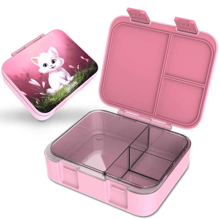 Jarlson® Brotdose Kinder mit Fächern MILI [AUSLAUFSICHER] - Bento Lunchbox für Schule, Kita & Kinder