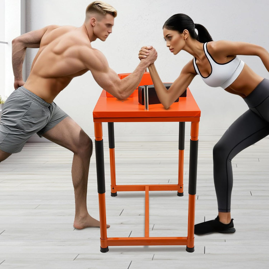 Armwrestling Tisch professionell, Armwrestling Equipment, 90x65x100 cm | Armdrück-Tisch mit EVA-Scha
