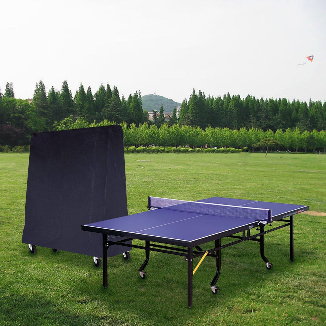 Gurkkst Premium-Tischtennis-Abdeckung, volle Grösse, Ping-Pong-Tisch, wasserdichte Abdeckung, für dr