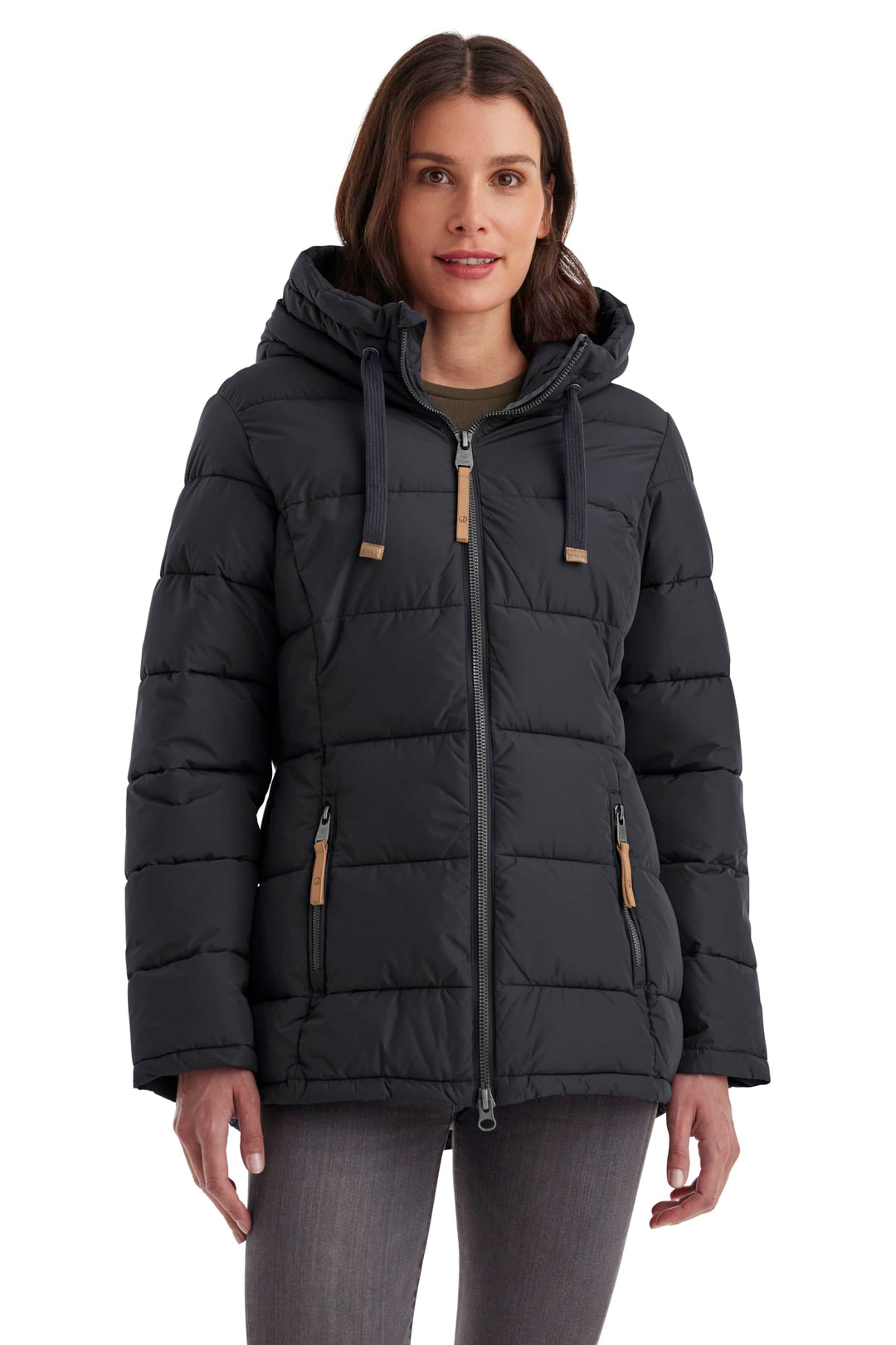 G.I.G.A. DX Damen Gw 12 Wmn Qltd Jckt Casual Steppjacke mit abzippbarer Kapuze 46 dunkelnavy, 46 dun