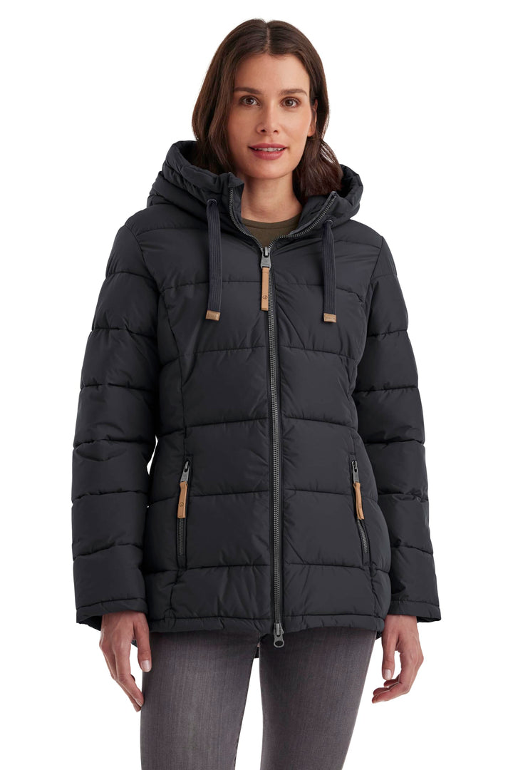 G.I.G.A. DX Damen Gw 12 Wmn Qltd Jckt Casual Steppjacke mit abzippbarer Kapuze 46 dunkelnavy, 46 dun