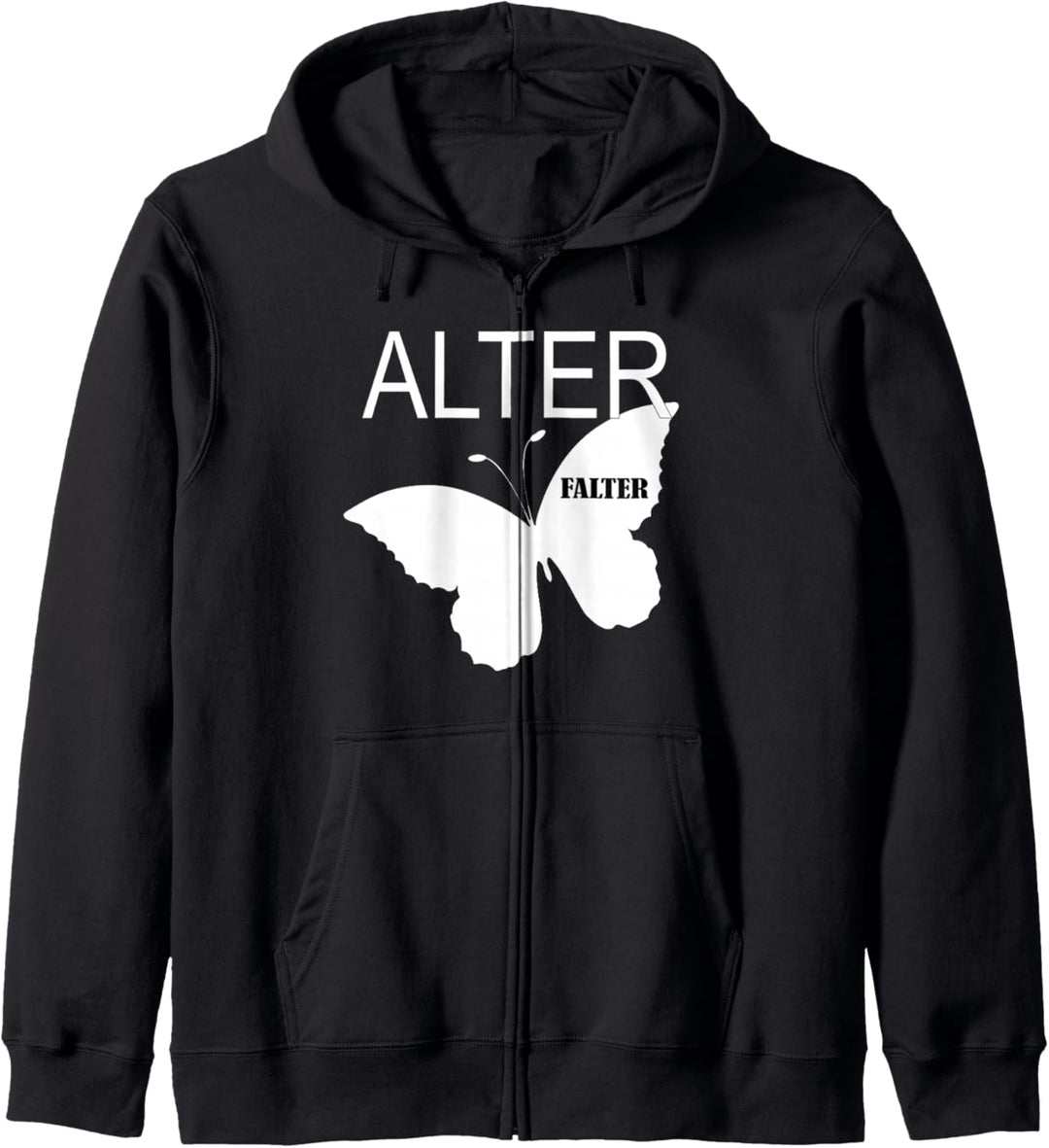 Alter Falter Schmetterling - Für Herren, Damen und Kinder Kapuzenjacke