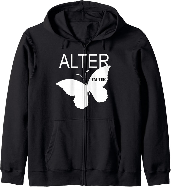 Alter Falter Schmetterling - Für Herren, Damen und Kinder Kapuzenjacke