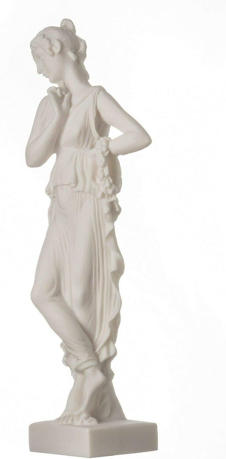 BeautifulGreekStatues Persephone Göttin der Unterwelt Frühlingszeit Blumen & Vegetation Statue 24,9