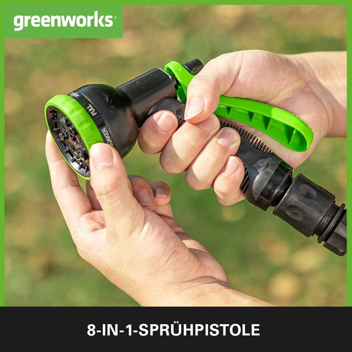 Greenworks 24V Tauchpumpe + Akku G24B2 + Akku-Ladegerät Tauchpumpe 1 Akku
