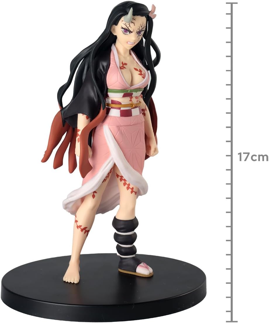 Demon Slayer Actionfigur Nezuko Kamado Vol. 26 aus Kunststoff, von Bandai. M Multicolor, M Multicolo