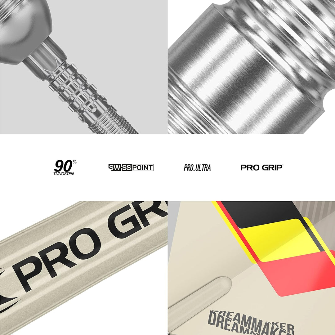 Target Darts Dimitri Van den Bergh Dream Maker G2 (21G, 23G or 25G) 90% Tungsten Swiss Point Steel T