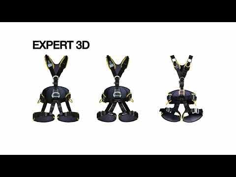 Singing Rock Unisex Erwachsene Crepe Strap Expert Standard-Gr. M/L/Gelb Harness, Black (schwarz)