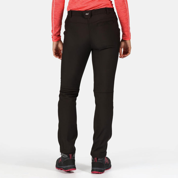 Regatta Damen Anzughose Fenton Water Repellent and Wind Resistant Softshell Long Leg Size 20 Schwarz