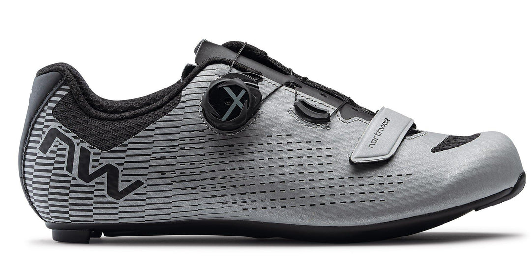 Northwave Herren Storm Carbon 2 Turnschuhe 39 EU Silberfarben, 39 EU Silberfarben