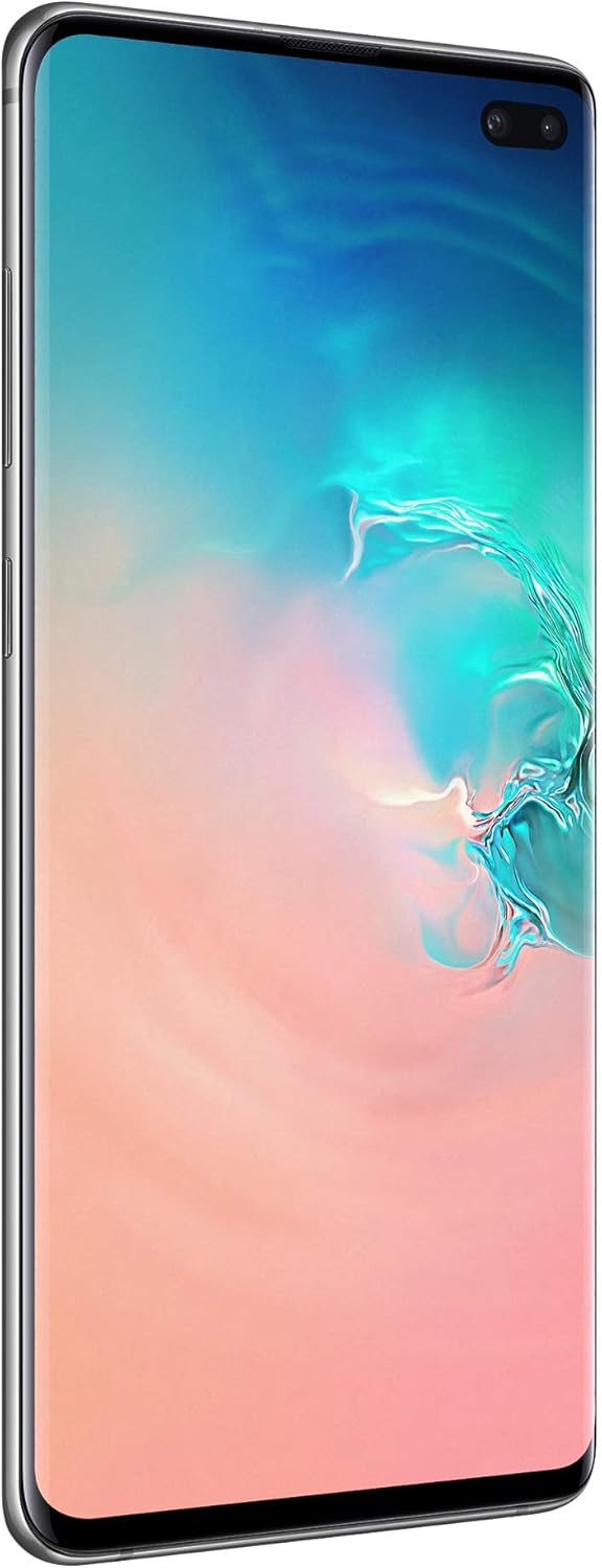 Samsung Galaxy S10+ Dual SIM, 128 GB interner Speicher, 8 GB RAM, prism Weiss, [Standard] Italienisc