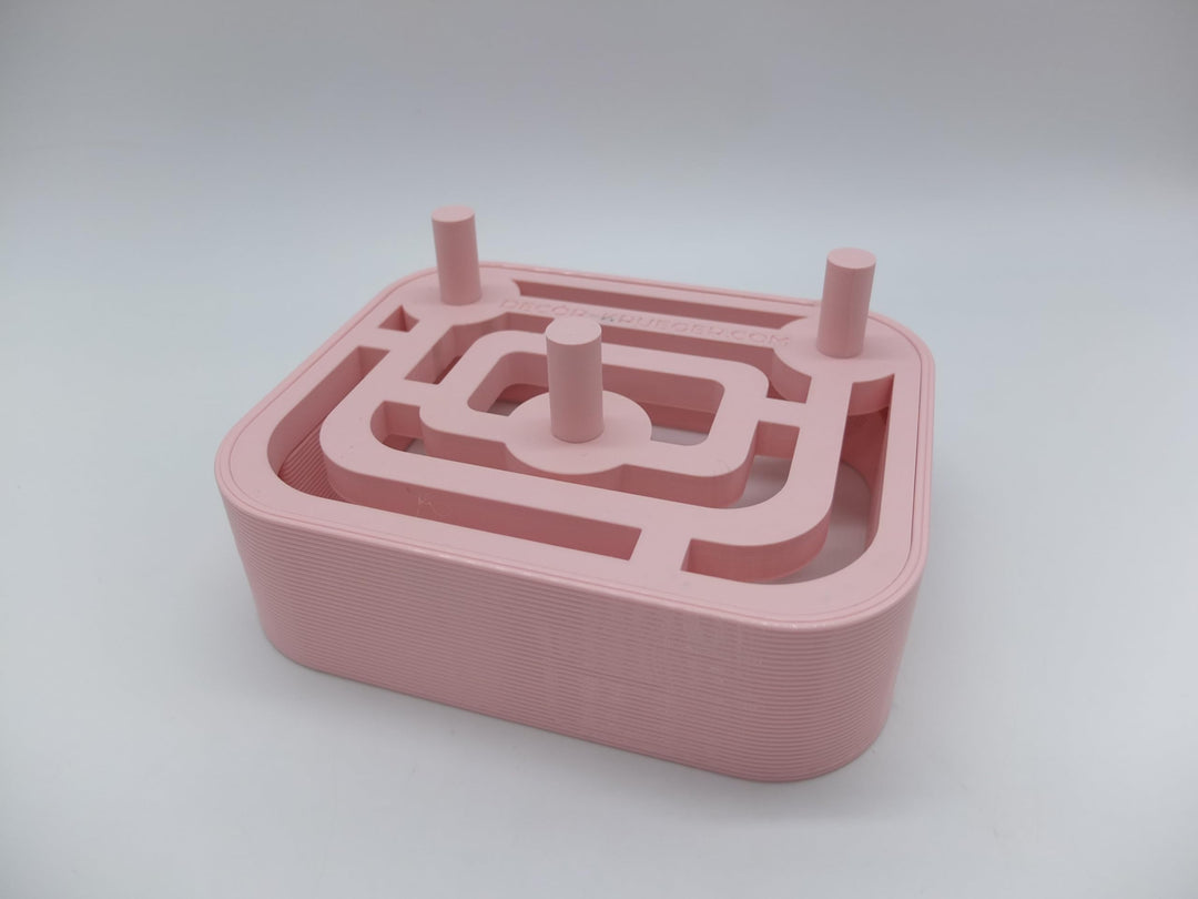 Halter Aufsteller für KitchenAid Standardaufsätze Rührelemente für 3 Aufsätze Art Deco Stil (Pastel