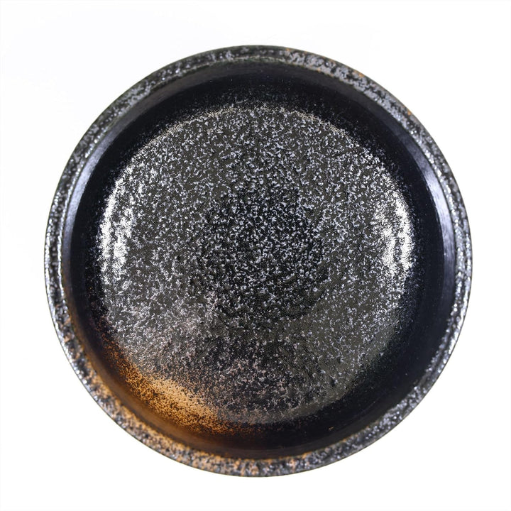 Product of Gifu Japan Japanische Handgefertigte Matcha-Tee-Schale Schwarz, Grüner Tee Zeremonie, Aut