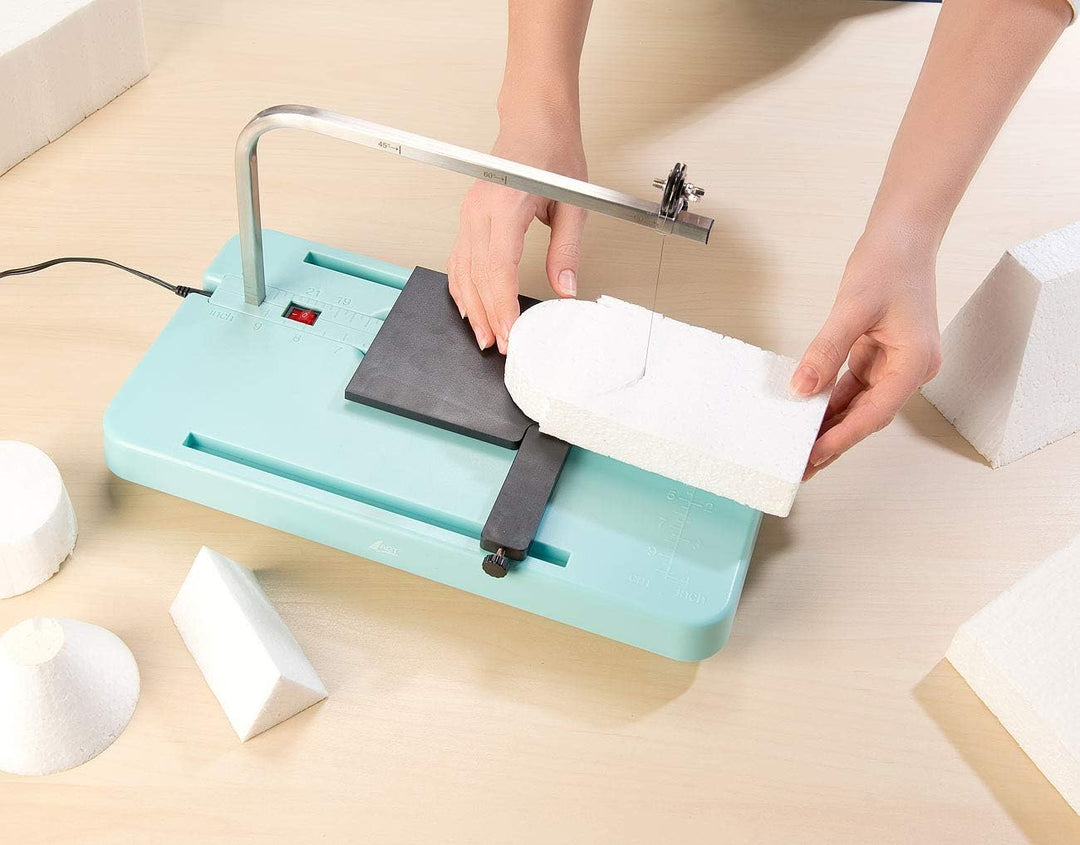 AGT Styroporschneider: Heissdraht-Schneidegerät für Styropor & Schaum, mit Winkeleinstellung (Styroc