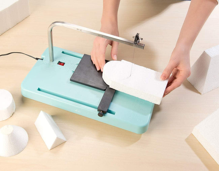 AGT Styroporschneider: Heissdraht-Schneidegerät für Styropor & Schaum, mit Winkeleinstellung (Styroc