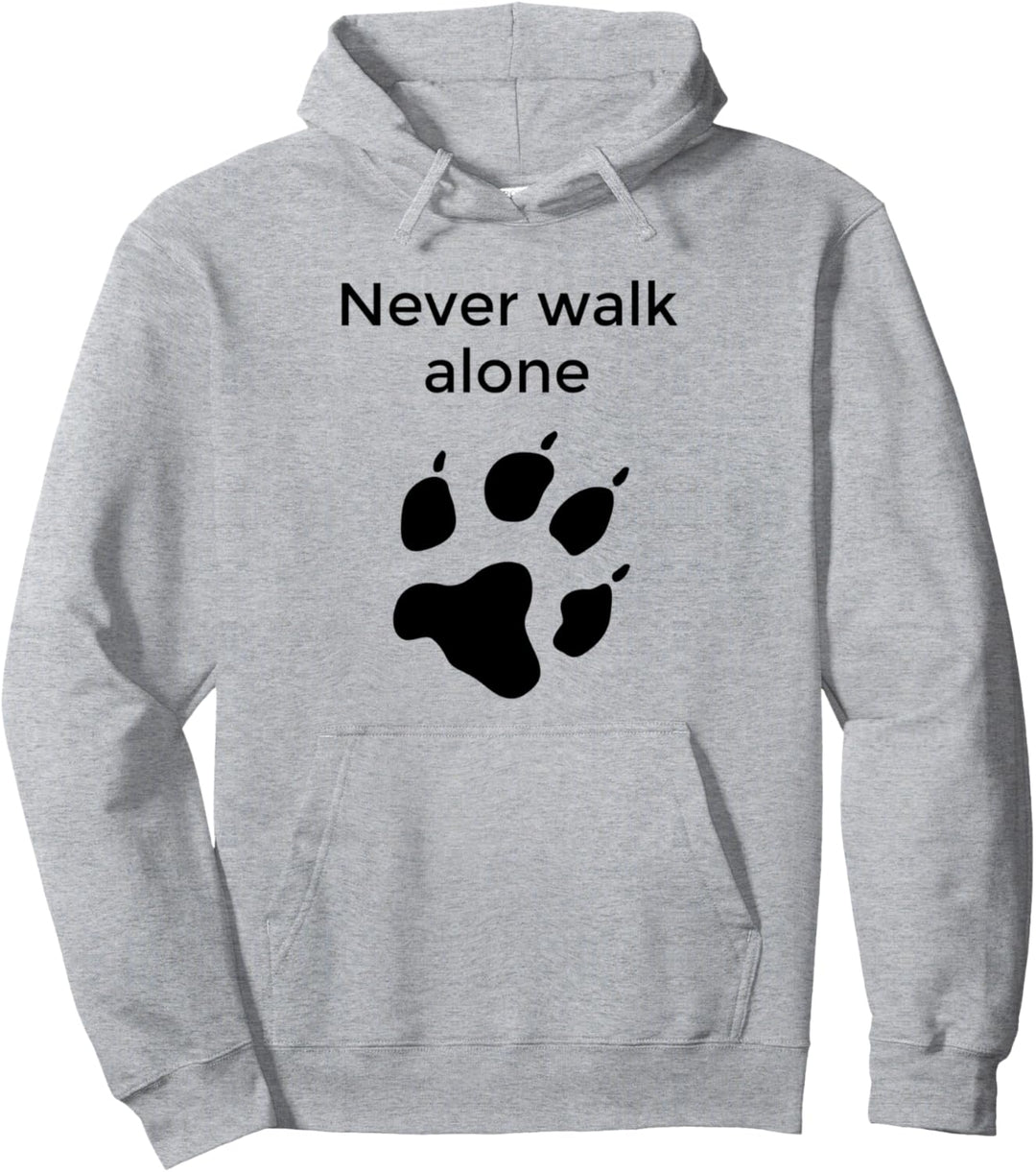 Never walk alone - Hunde Pullover Hoodie