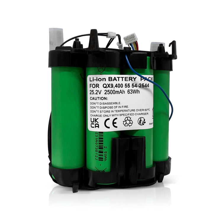 25.2V Akku für AEG QX9 &amp; Electrolux Pure Q9 Serie Staubsauger: QX 9 1 50 IB,QX 9 1 Anim,PQ91-50MB, P