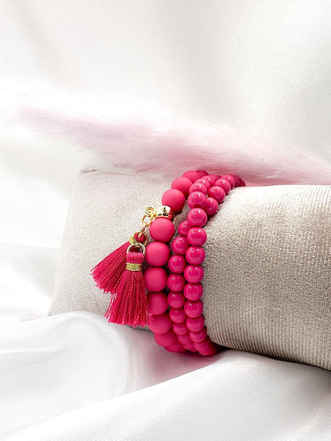 Handmade - Perlen Armband - Damen Wickelarmband - stylischer Schmuck- Sommerarmband - Für jeden Tag