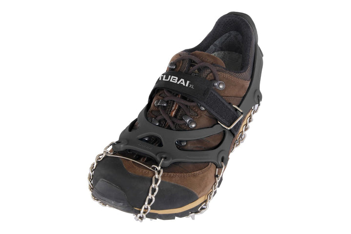 STUBAI Grödel für Wanderschuhe | Ice Track | Elastische Antirutsch-Steigeisen aus Edelstahl für Wint