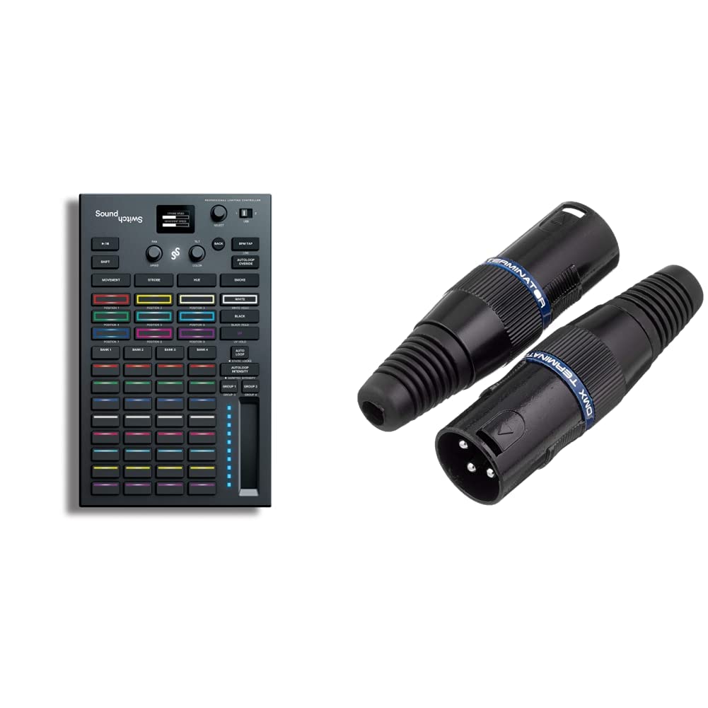 SoundSwitch Control One – Professioneller DMX DJ-Beleuchtungs-Controller mit 3 Monaten SoundSwitch S