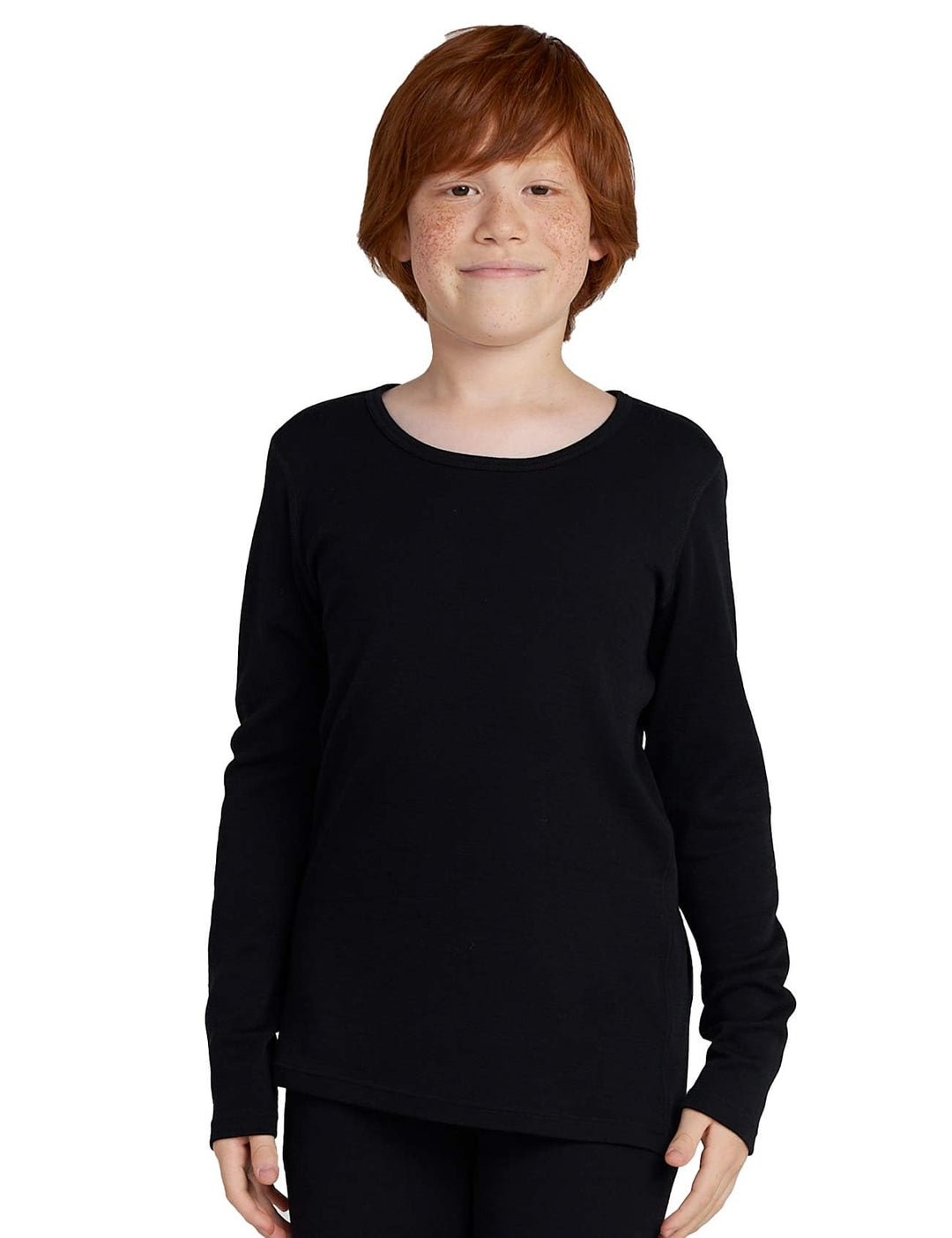 LAPASA Kinder 100% Merinowolle Thermounterhemd Unterhosen, Premium Merino Wolle Warme Thermounterwäs