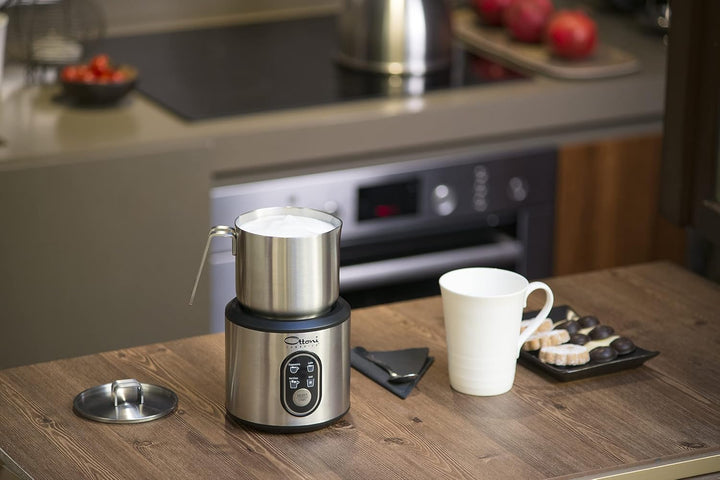 Ottoni Fabbrica "Mastrolatte" Neuer Edelstahl Milchaufschäumer 350 ml