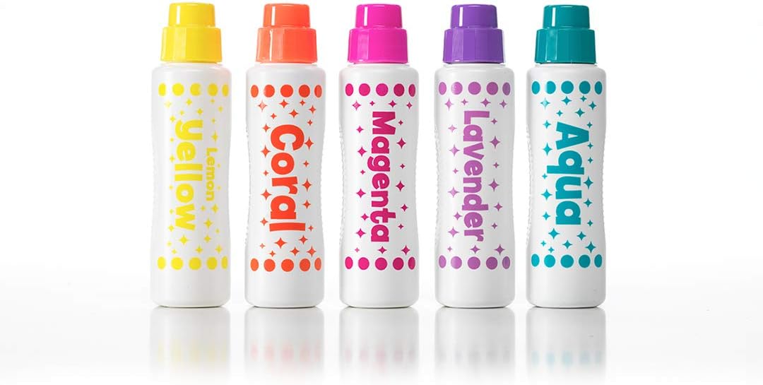 Do-A-Dot Art Schwammspitzen-Applikator-Set, Mehrfarbig, 3,68 x 21,59 x 18,41 cm