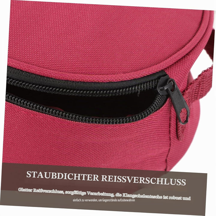 Supvox Tragetasche Für Tibetische Klangschalen Gepolsterte Aufbewahrungstasche Für Kristallklangscha