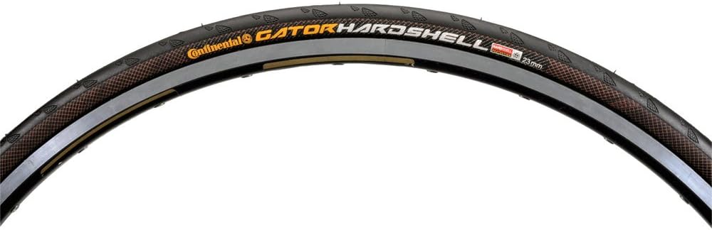 Continental Unisex – Erwachsene Gator Hardshell Fahrradreifen 28" | 700 x 23C Schwarz, 28" | 700 x 2