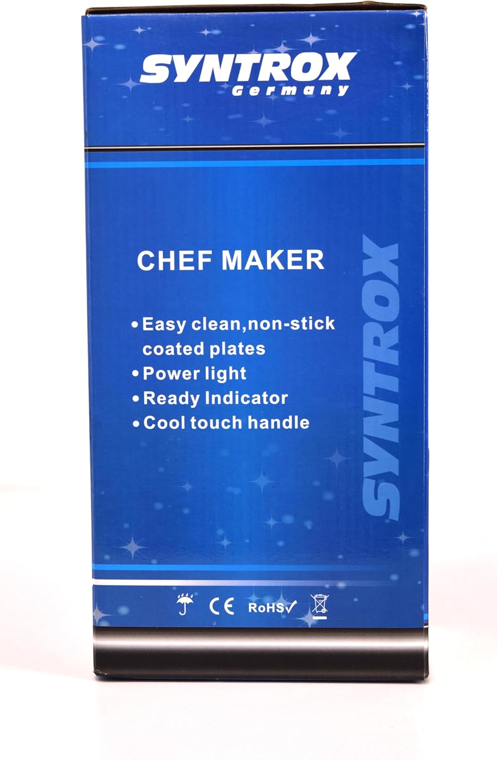Syntrox Germany MM-1400W-Gusto-Churros Maker für 6 Churros - Mit Wechselplatten System