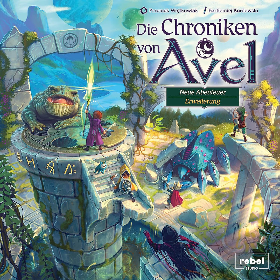 Rebel | Chroniken von Avel – Neue Abenteuer | Erweiterung | Familienspiel | Rollenspiel | 1-4 Spiele