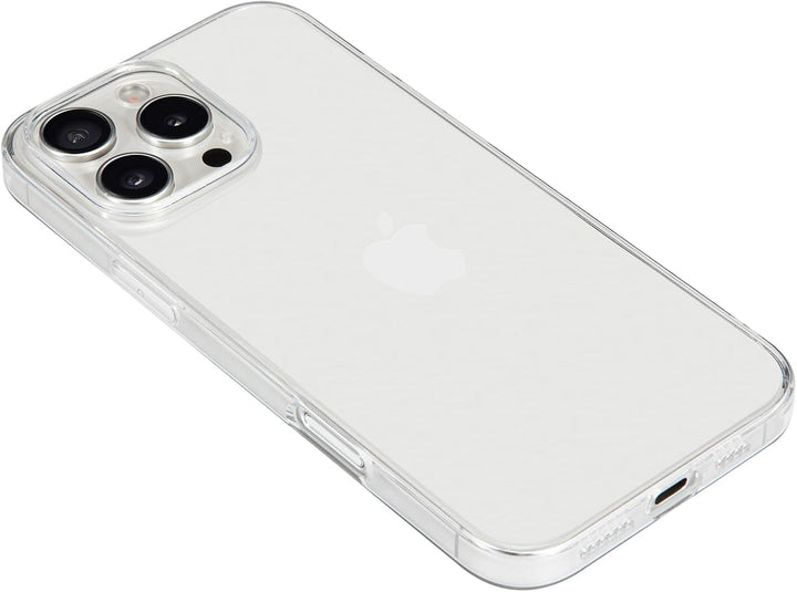 doupi Transparente Schutzhülle kompatibel mit iPhone 16 Pro Max (6,9 Zoll) - PerfektFit Dünn, Clear,