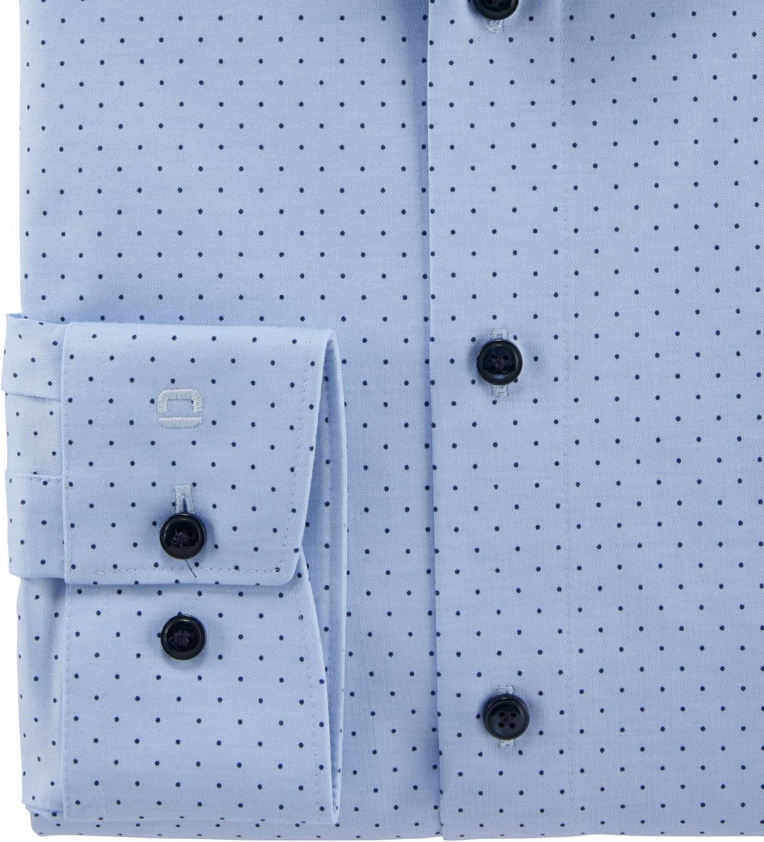 OLYMP Herren Businesshemd Langarm Luxor 24/Seven,modern fit,Kent-Kragen 44 Bleu 11, 44 Bleu 11