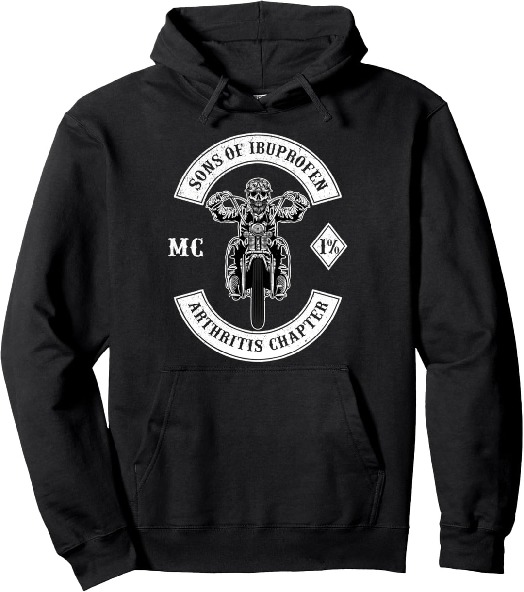 Sons Of Ibuprofen | Arthritis Chapter | Motorradfahrer Pullover Hoodie