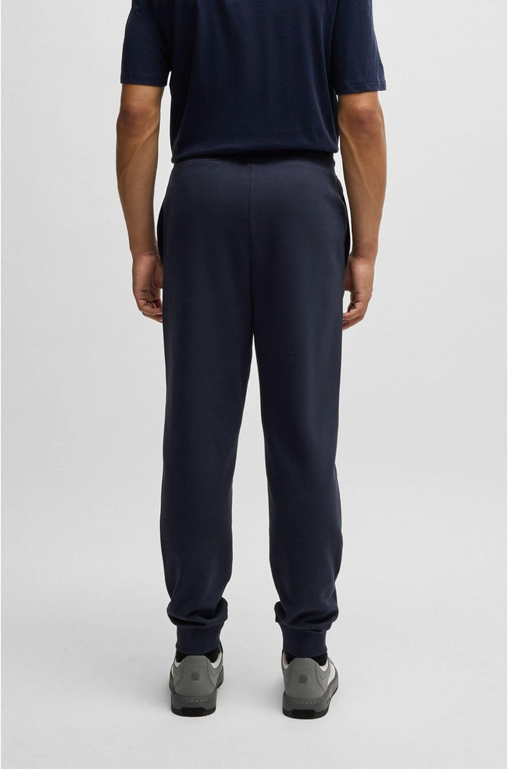 HUGO Herren Dayote232 Jogginghose aus Baumwoll-Terry mit Logo-Print L Dark Blue405, L Dark Blue405