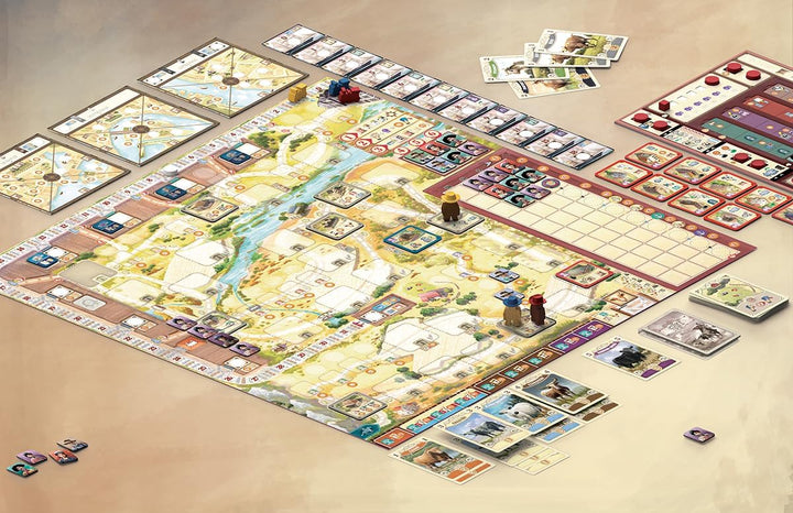Eggertspiele | Great Western Trail – Argentinien | Kennerspiel | Strategiespiel | 1-4 Spieler | Ab 1
