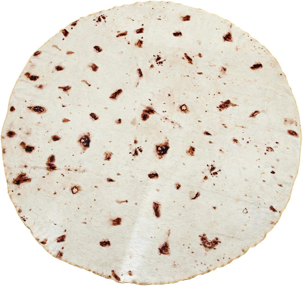 kitletsuit Burrito Tortilla-Decke, gemütlicher und doppelseitig Decke für drinnen, draussen und mehr
