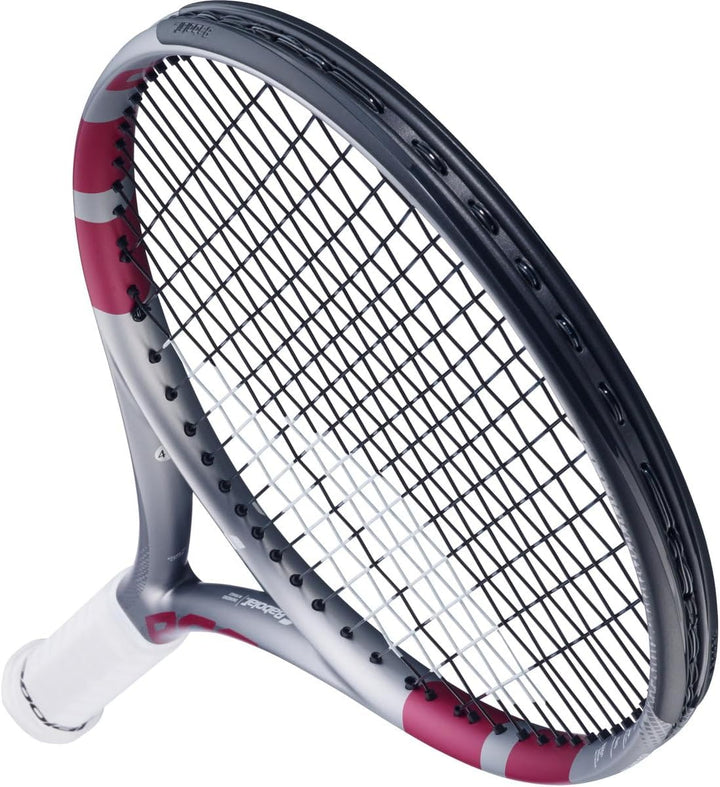 Babolat Boost Aero Strung Tennisschläger, Grau/Himbeerrosa 0