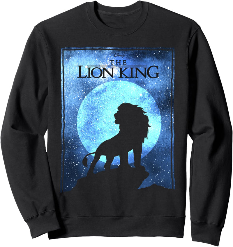 Disney The Lion King Simba Night Sky Silhouette Sweatshirt