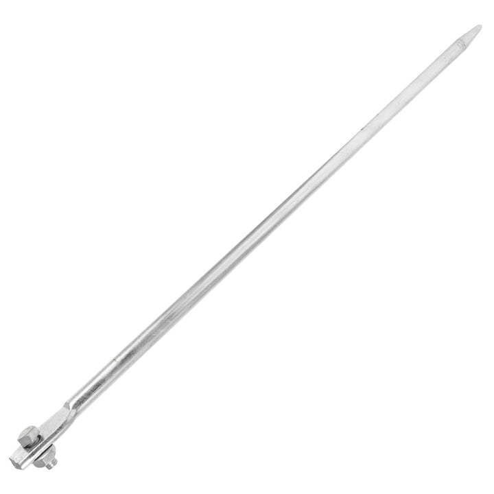 Gadpiparty Erdungsstab 48 cm verzinkt für Elektrozaun und Antenne