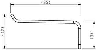 RO&CO - MULTIBRACKETS - Wandhalterung für Kopfhörer C / Weiss