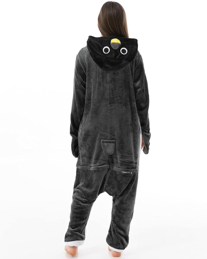 Katara 1744 (30+ Designs) Pinguin-Kostüm, Unisex Onesie/ Pyjama-Qualität für Erwachsene & Teenager P