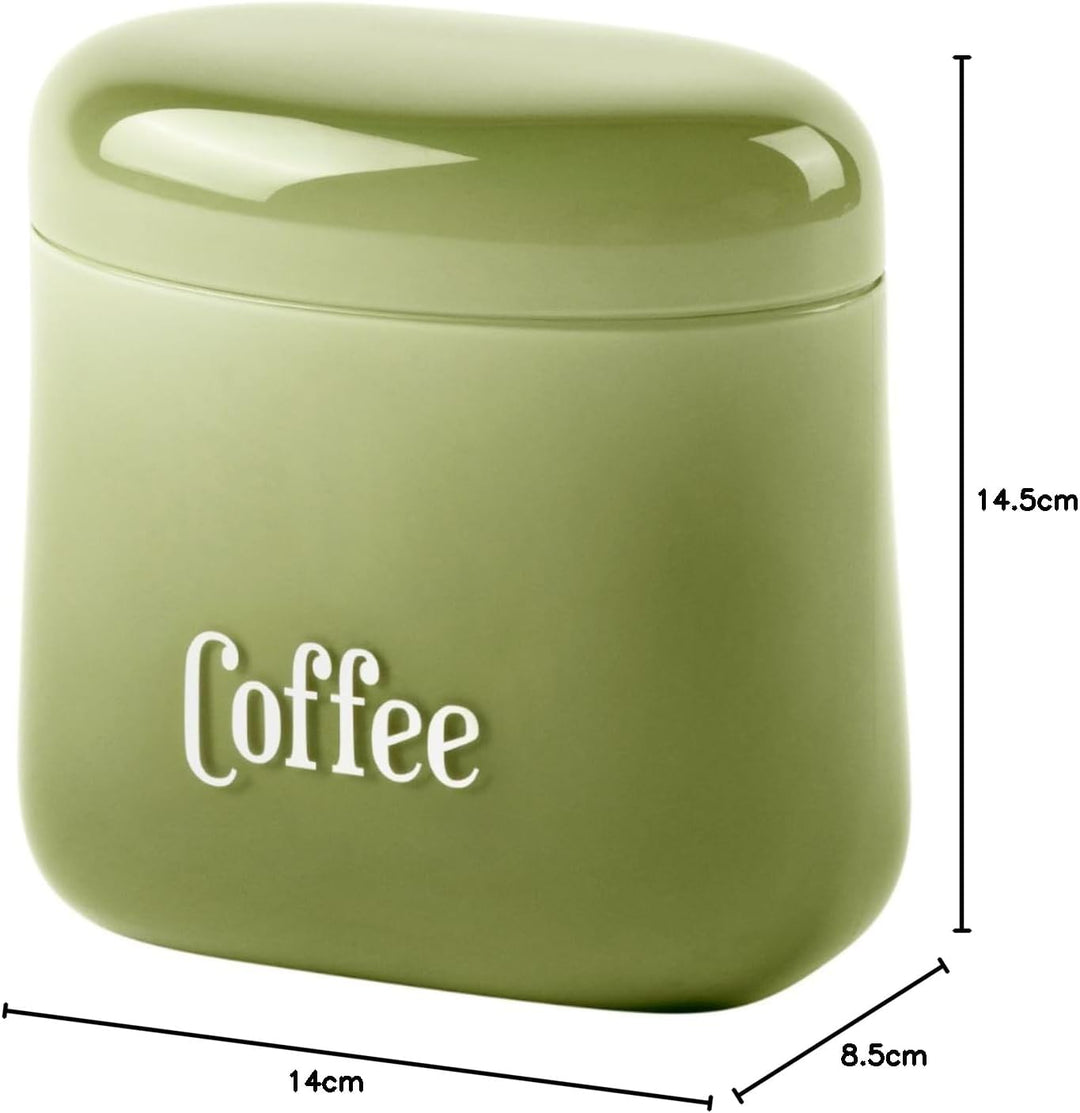 Guzzini - Kaffeedose 250 g 'Food Storage' (grün), Grün