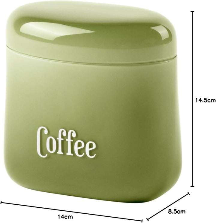 Guzzini - Kaffeedose 250 g 'Food Storage' (grün), Grün
